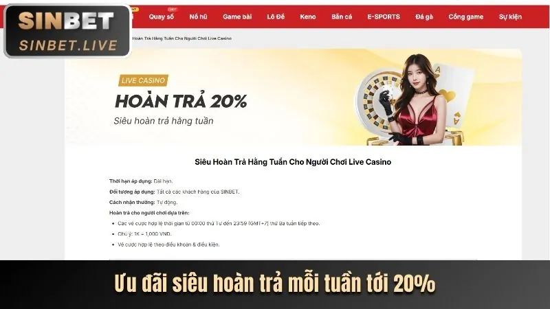 Mẹo cá cược Sinbet Win